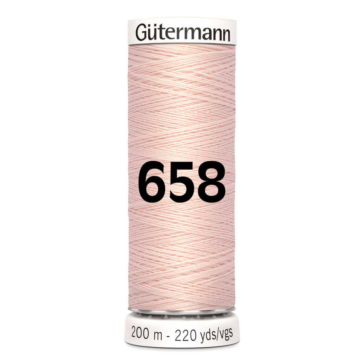 Gutermann garen | 200m | 658 licht zalm naaigaren GM - 200 - 658 - LICHT - ZALM 4008015032685