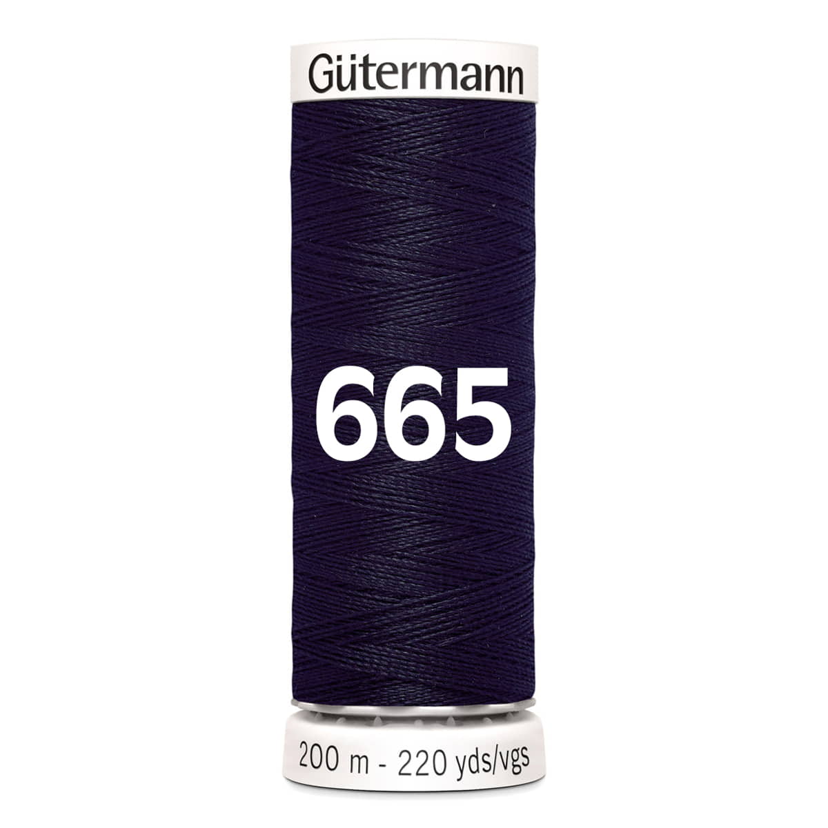 Gutermann garen | 200m | 665 diep donkerblauw naaigaren GM - 200 - 665 - DEEPDBLUE 4008015032746