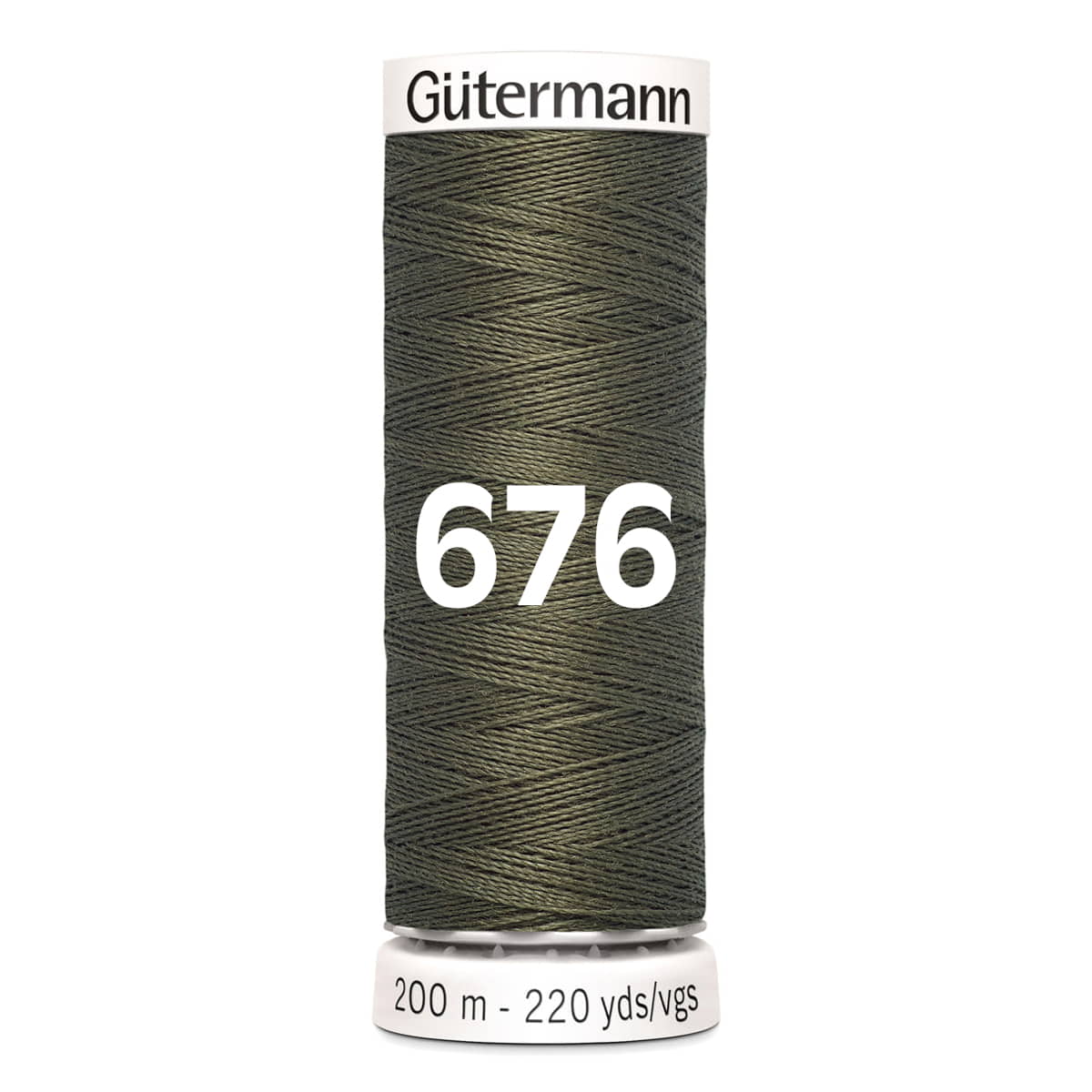 Gutermann garen | 200m | 676 bruin groen naaigaren GM - 200 - 676 - BRUIN - GROEN 4008015032920