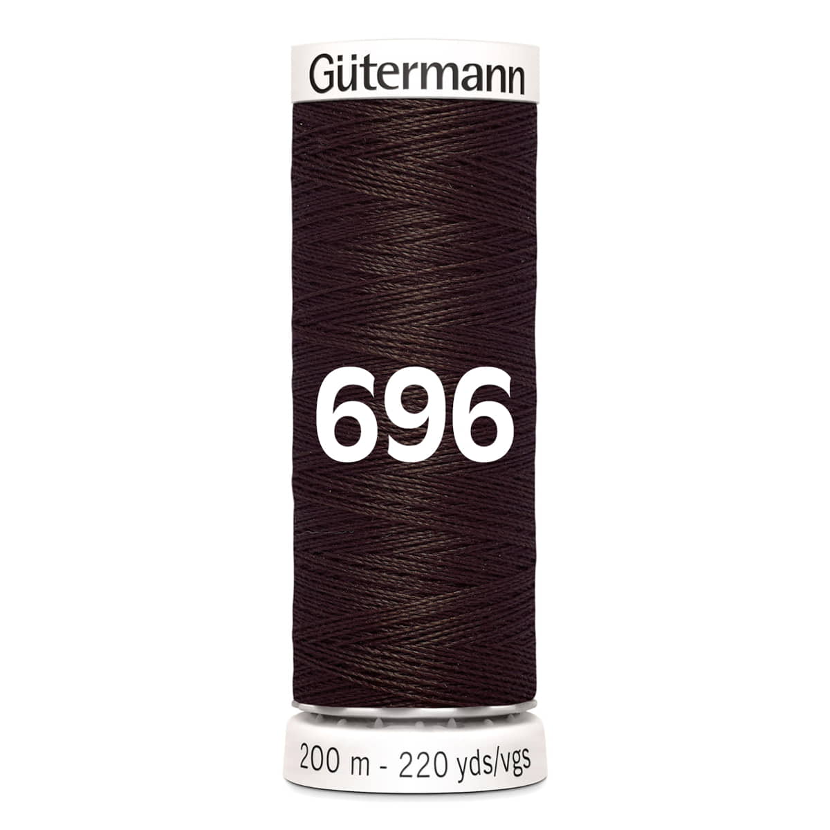 Gutermann garen | 200m | 696 donker bruin naaigaren GM - 200 - 696 - DBROWN 4008015033101