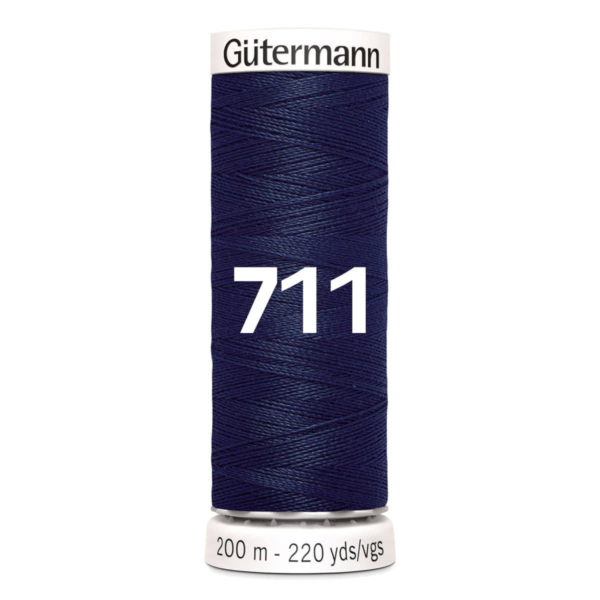 Gutermann garen | 200m | 711 donkerblauw naaigaren GM - 200 - 711 - DONKERBLAUW 4008015033286