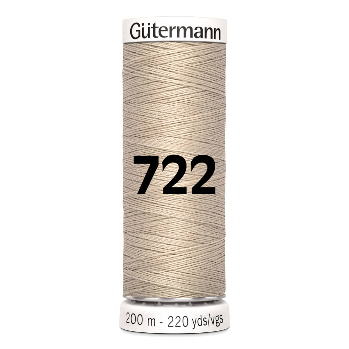 Gutermann garen | 200m | 722 beige naaigaren GM - 200 - 722 - BEIGE 4008015033385