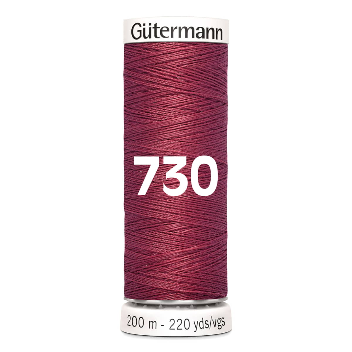 Gutermann garen | 200m | 730 donker rood naaigaren GM - 200 - 730 - DONKER - ROOD 4008015033460