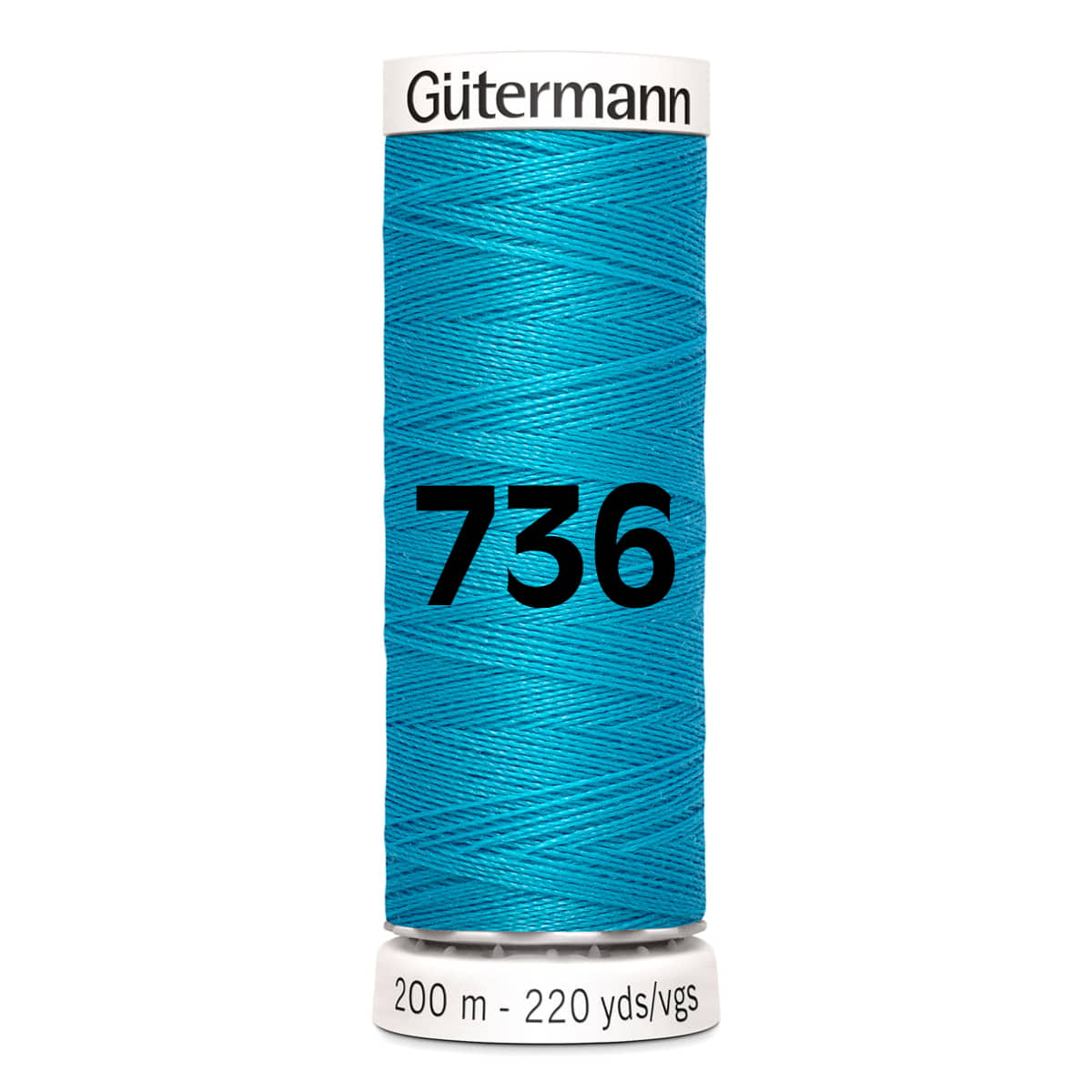 Gutermann garen | 200m | 736 aqua naaigaren GM - 200 - 736 - AQUA 4008015090838