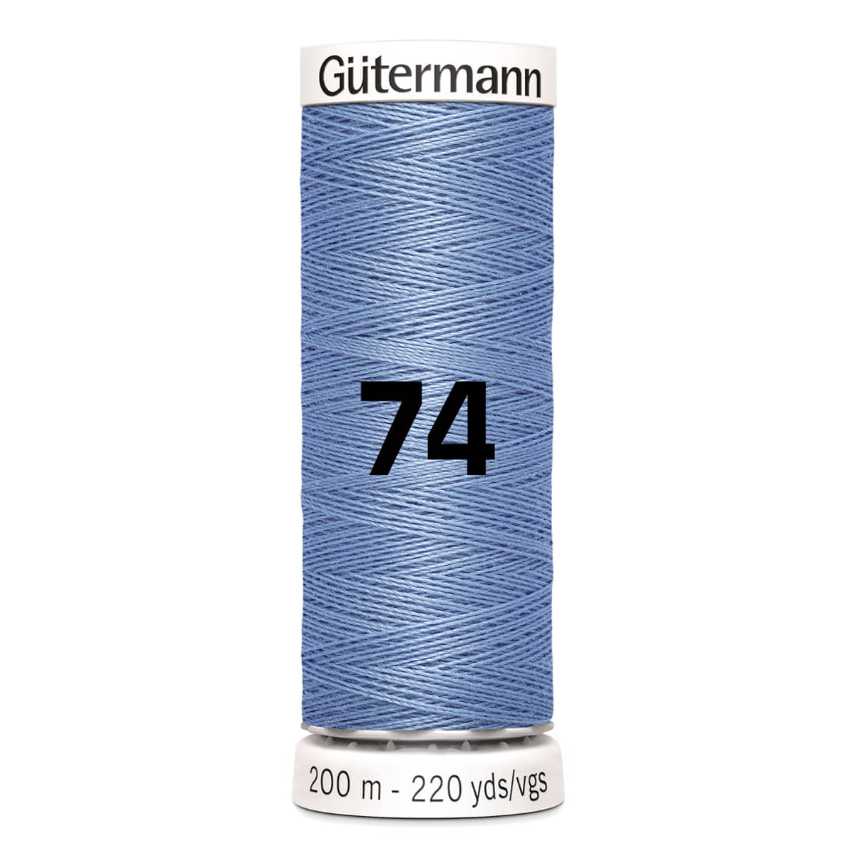 Gutermann garen | 200m | 74 midden blauw naaigaren GM - 200 - 74 - MIDDEN - BLAUW 4008015026967