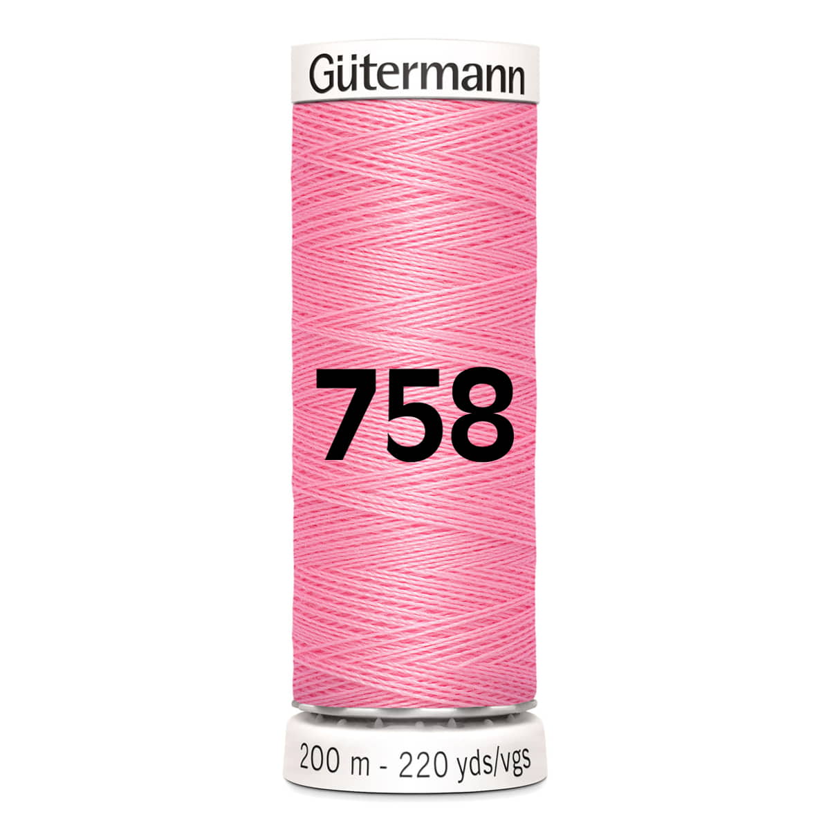 Gutermann garen | 200m | 758 roze naaigaren GM - 200 - 758 - ROZE 4008015033521