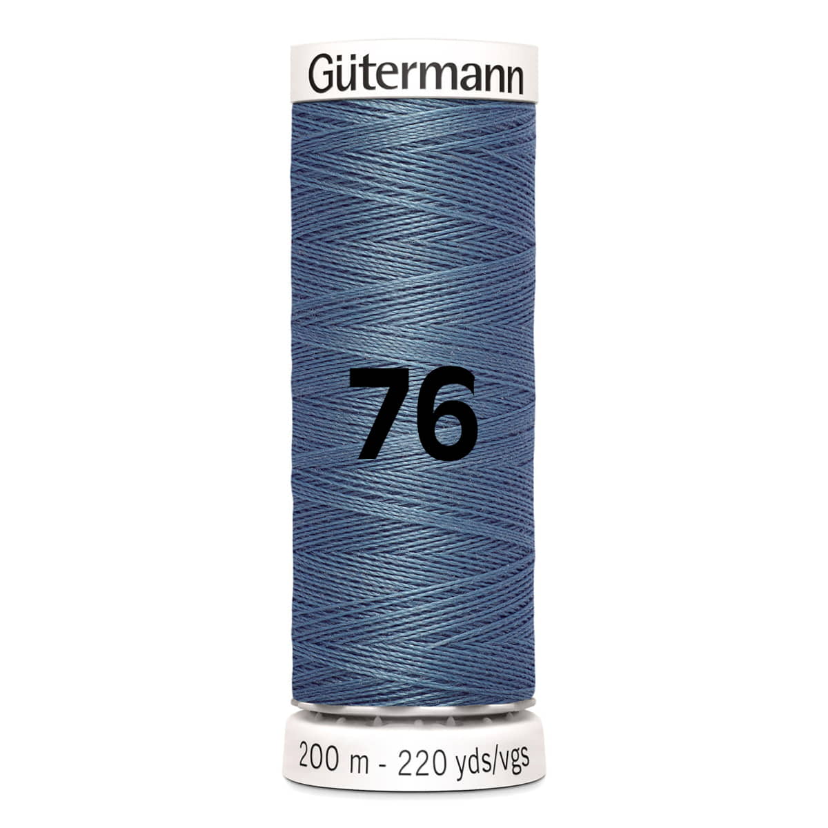 Gutermann garen | 200m | 76 denim naaigaren GM - 200 - 76 - DENIM 4008015027001