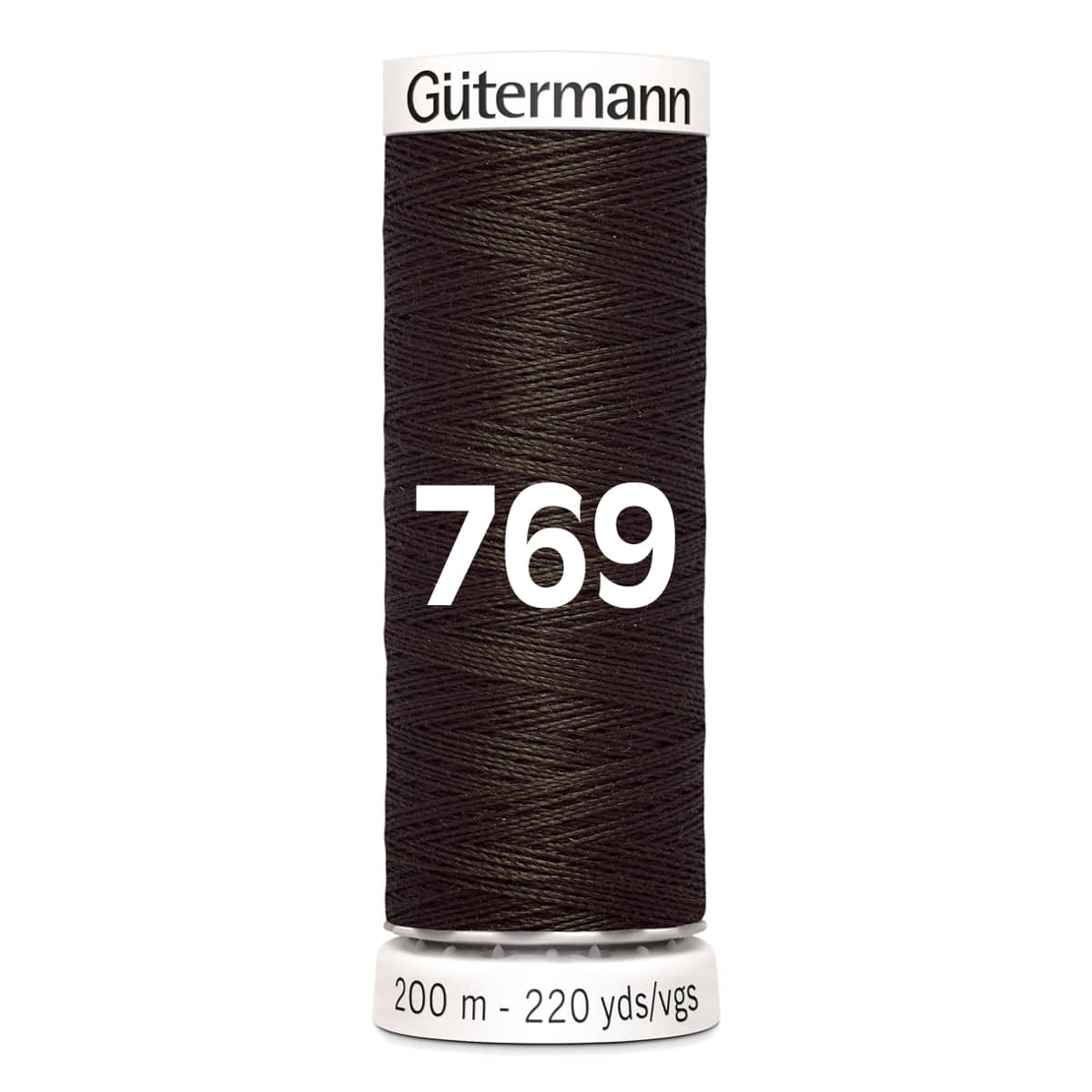 Gutermann garen | 200m | 769 diep donkerbruin naaigaren GM - 200 - 769 - DDBRUIN 4008015033668