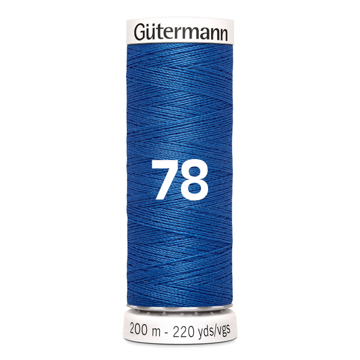 Gutermann garen | 200m | 78 blauw naaigaren GM - 200 - 78 - BLAUW 4008015027025