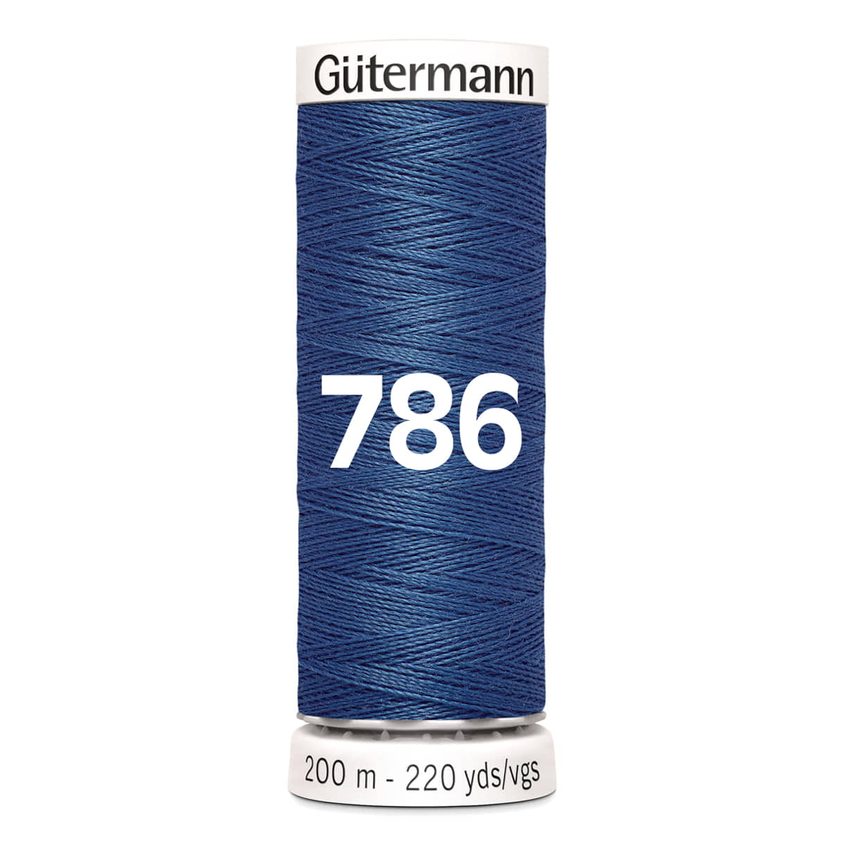 Gutermann garen | 200m | 786 blauw naaigaren GM - 200 - 786 - BLAUW 4008015033767