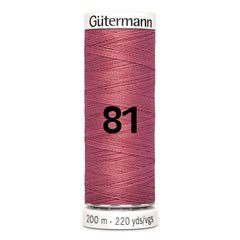 Gütermann garen | 200m | 81 donker roze naaigaren GM - 200 - 81 - DONKER - ROZE 4008015091071