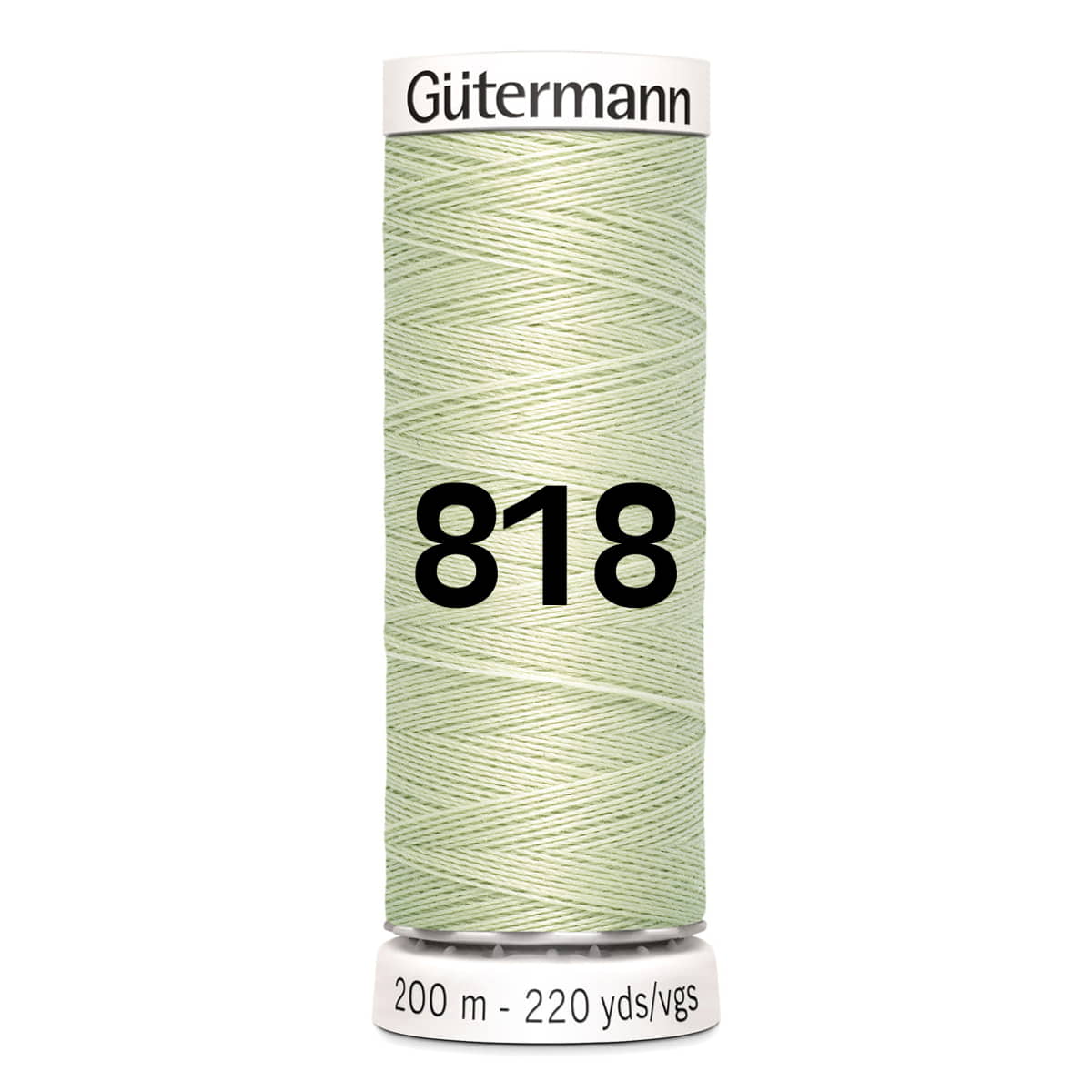 Gutermann garen | 200m | 818 licht linde groen naaigaren GM - 200 - 818 - LICHT - LINDE - GROEN 4008015033965