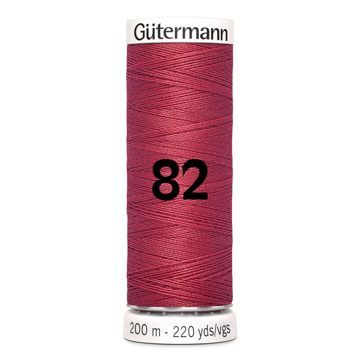 Gutermann garen | 200m | 82 donker rood naaigaren GM - 200 - 82 - DONKER - ROOD 4008015027087