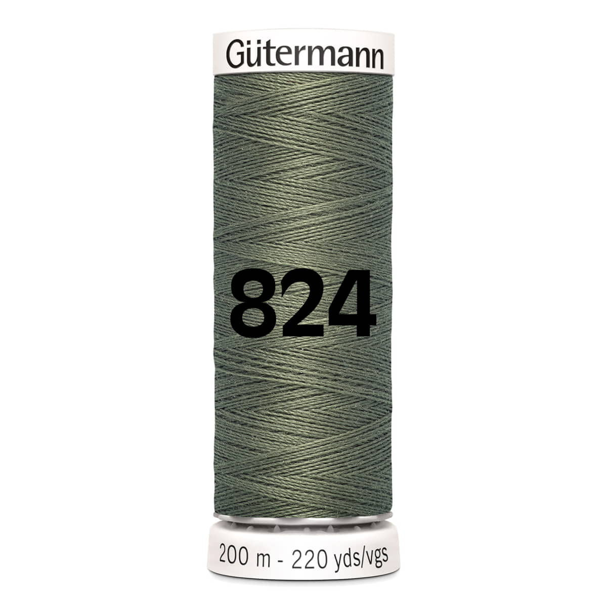 Gutermann garen | 200m | 824 legergroen naaigaren GM - 200 - 824 - LEGERGROEN 4008015034009