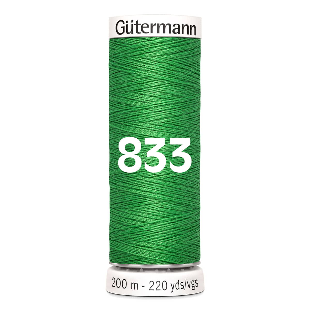 Gutermann garen | 200m | 833 hard groen naaigaren GM - 200 - 833 - HARD - GROEN 4008015034047