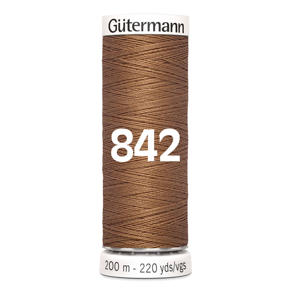 Gutermann garen | 200m | 842 licht bruin naaigaren GM - 200 - 842 - LBRUIN 4008015034160