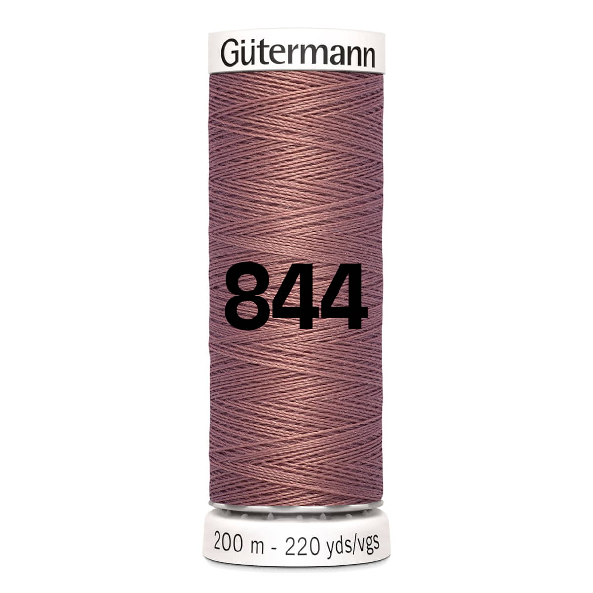 Gutermann garen | 200m | 844 donker oudroze naaigaren GM - 200 - 844 - DONKER - OUDROZE 4008015034184