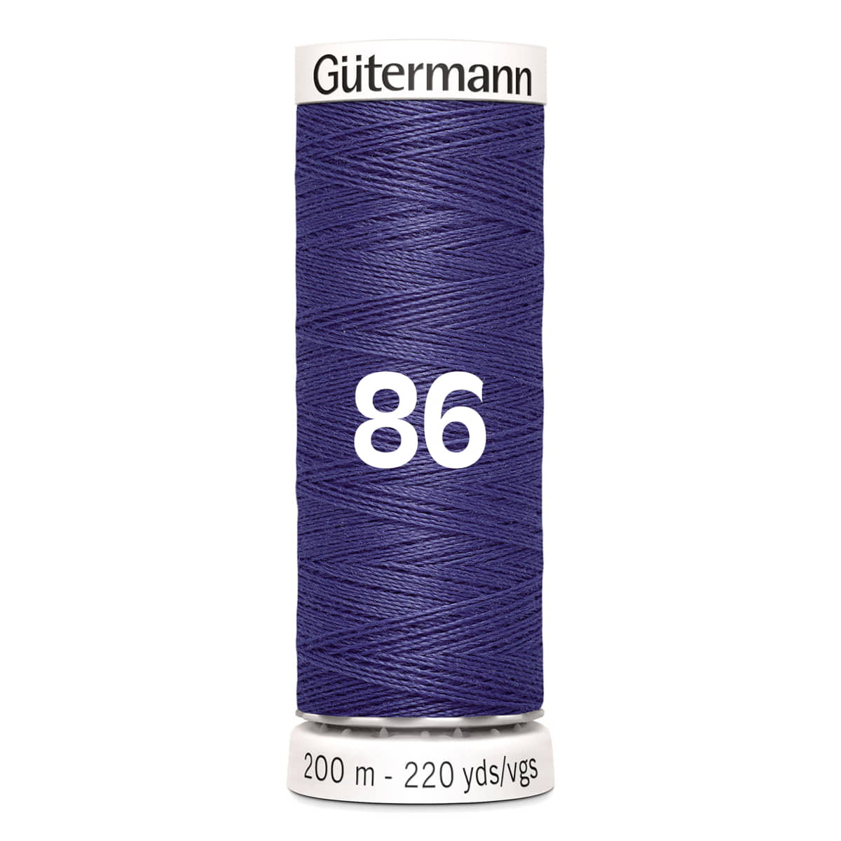 Gutermann garen | 200m | 86 donker lavendel naaigaren GM - 200 - 86 - DONKER - LAVENDEL 4008015027148