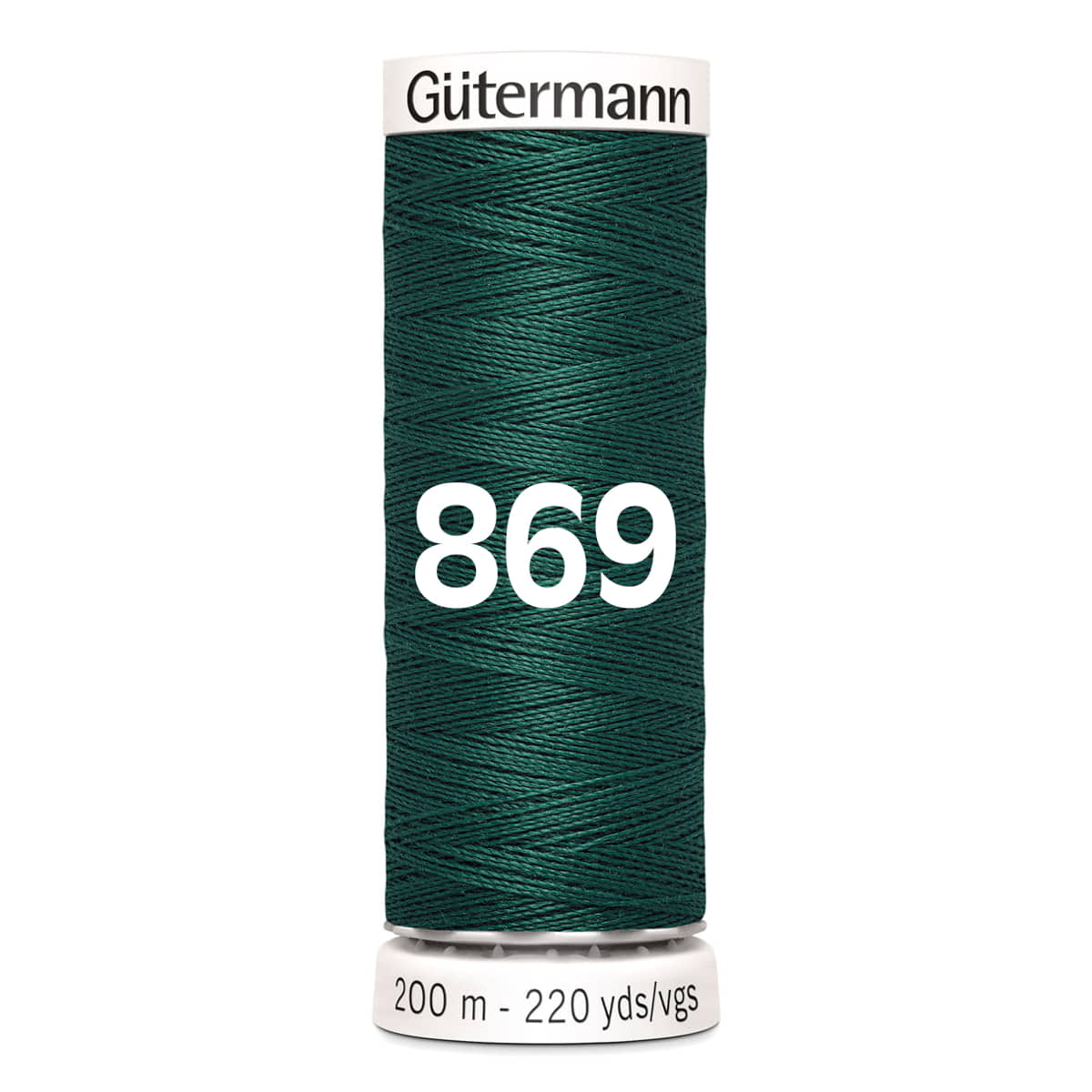 Gutermann garen | 200m | 869 diep petrol groen naaigaren GM - 200 - 869 - DIEP - PETROL - GROEN 4008015034368