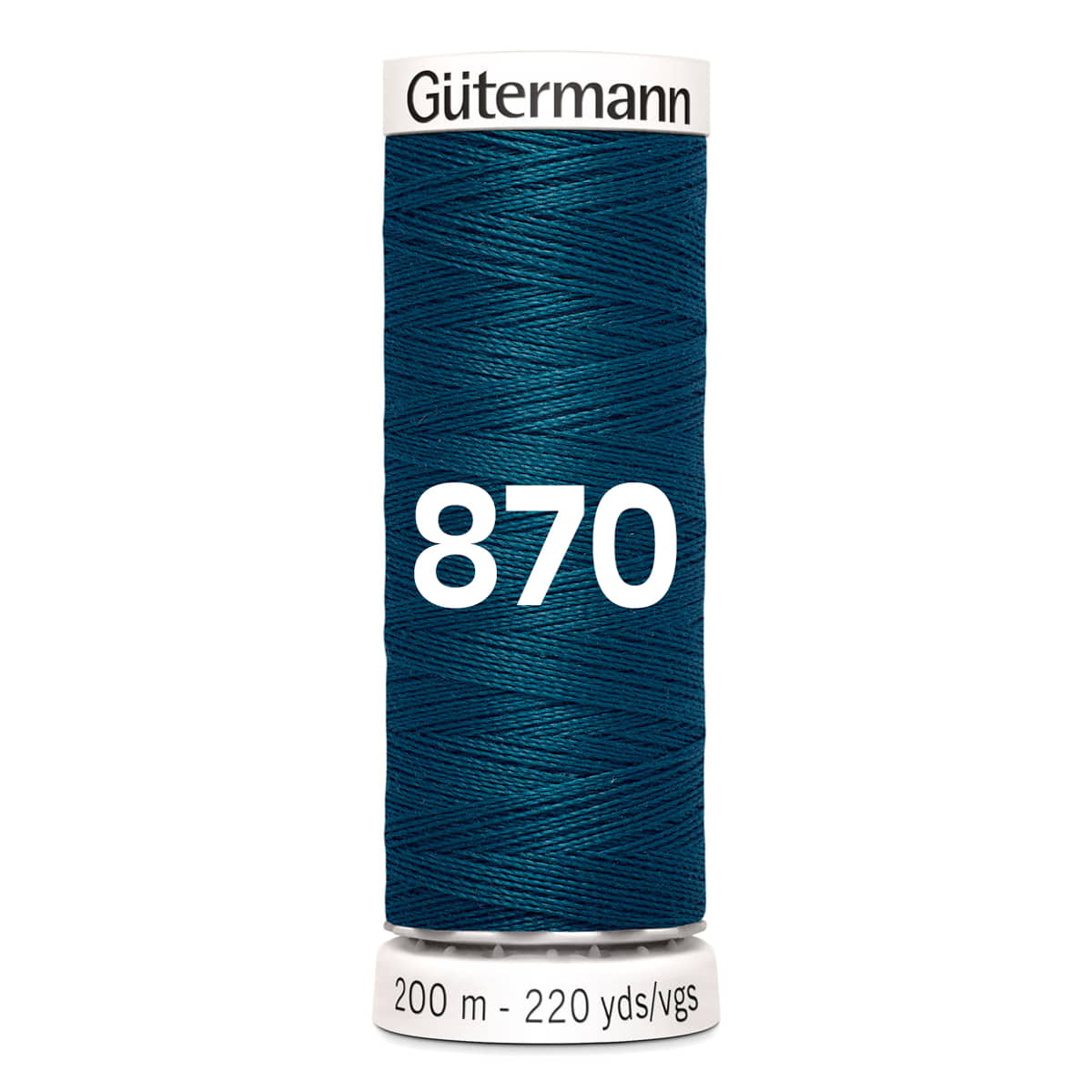 Gutermann garen | 200m | 870 petrol groen naaigaren GM - 200 - 870 - PETROL - GROEN 4008015034382