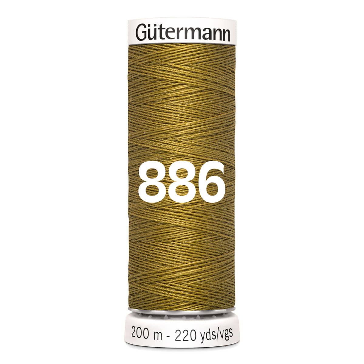 Gütermann garen | 200m | 886 donker goud naaigaren GM - 200 - 886 - DONKER - GOUD 4008015034443