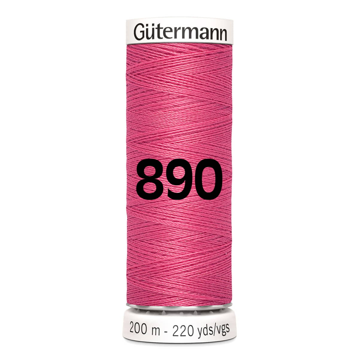 Gutermann garen | 200m | 890 donker roze naaigaren GM - 200 - 890 - DONKER - ROZE 4008015034504