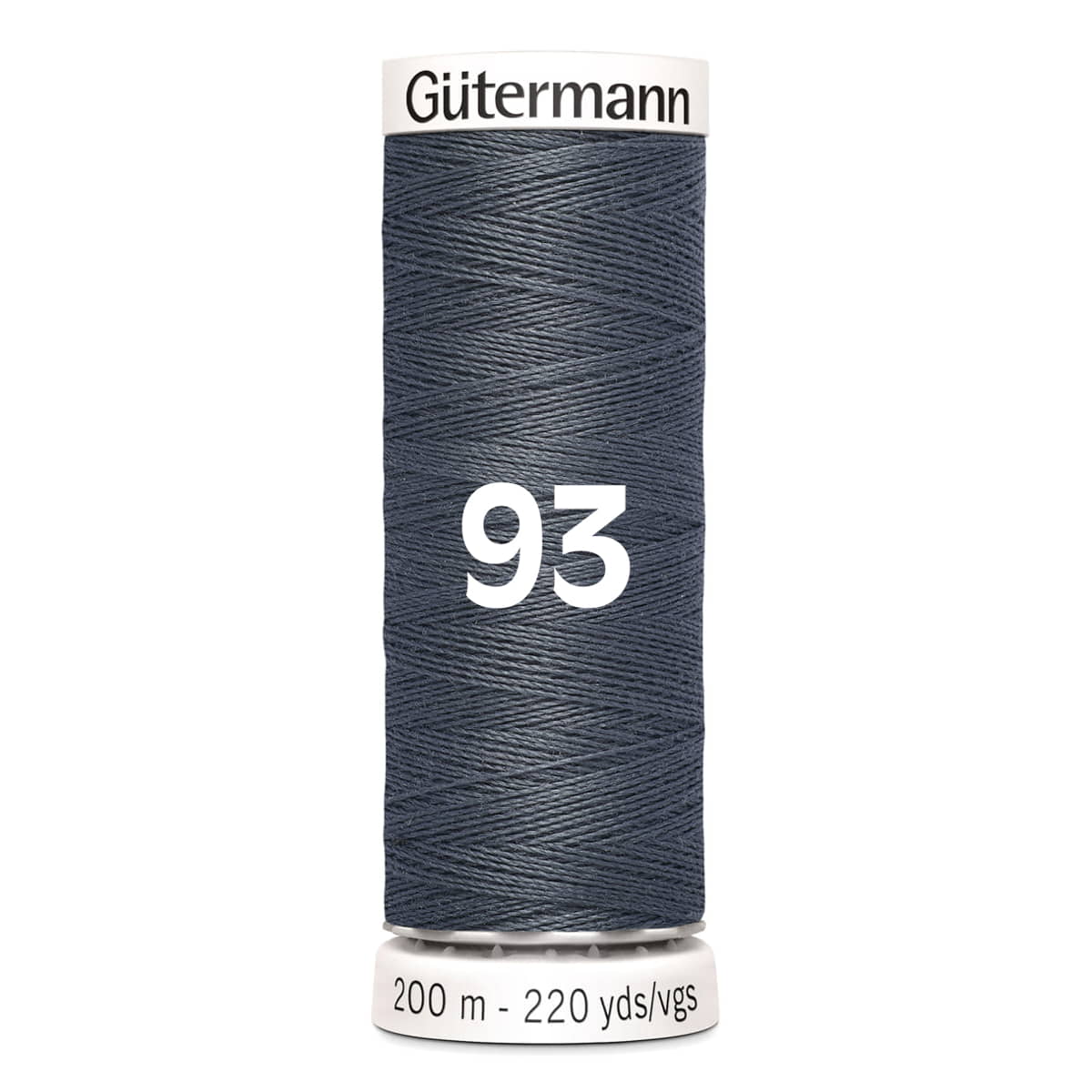 Gutermann garen | 200m | 93 blauw grijs naaigaren GM - 200 - 93 - BLAUW - GRIJS 4008015027186