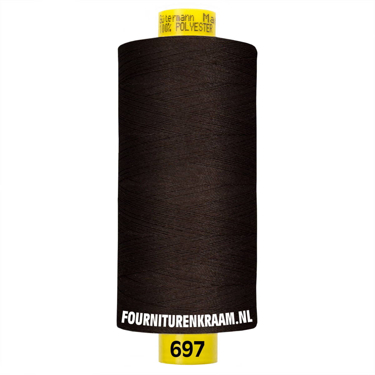SKU: GUTERMANN-MARA-1000-697 - Color: 697 diep donkerbruin