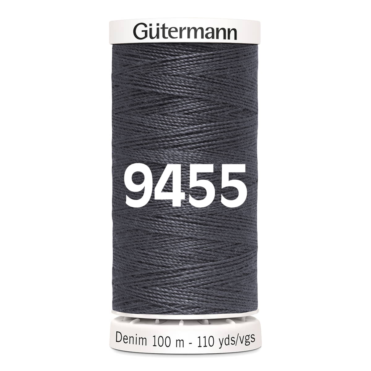 Gutermann jeans - denim naaigaren | 100m | 9455 antraciet naaigaren GM - DENIM - 9455 - ANTRACIET 4029394472015