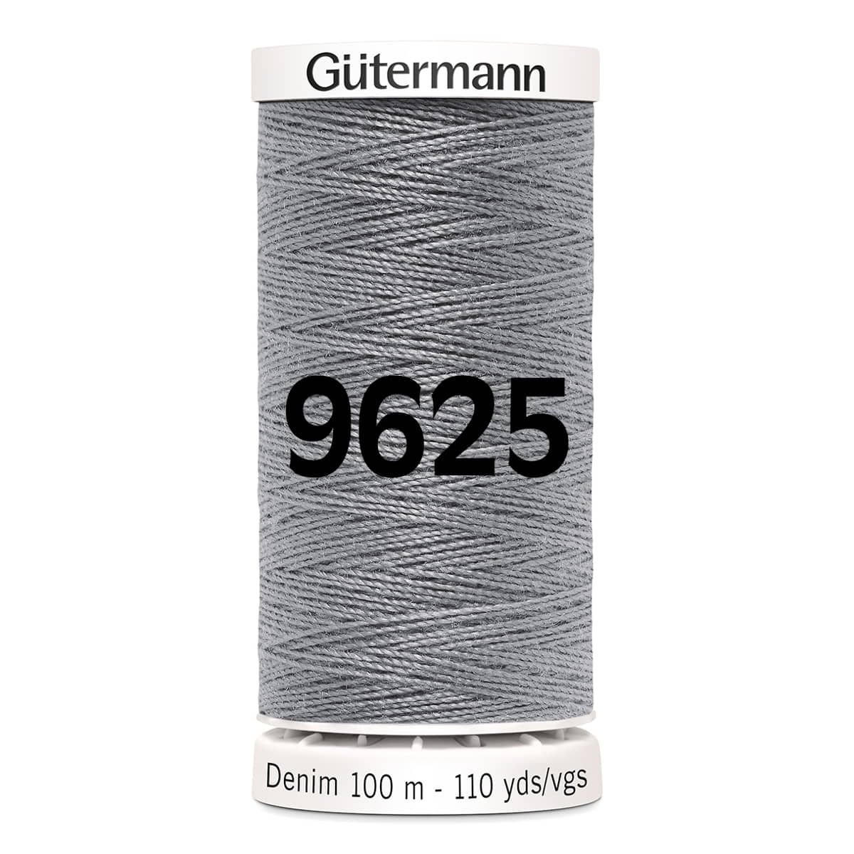 Gutermann jeans - denim naaigaren | 100m | 9625 grijs naaigaren GM - DENIM - 9625 4029394710384