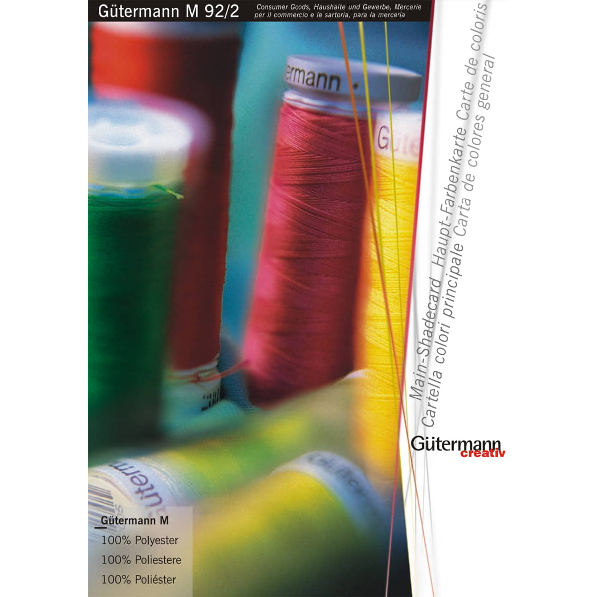 Gutermann Color Card with Thread