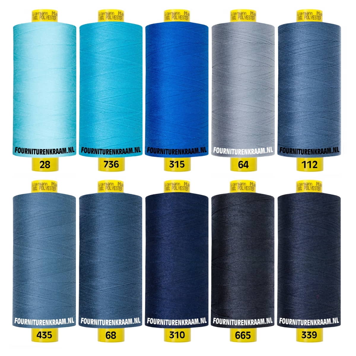 Gütermann garen 500 m (339) donkerblauw | Stoffen Hemmers Gütermann garen 500 m (339) donkerblauw | Stoffen Hemmers