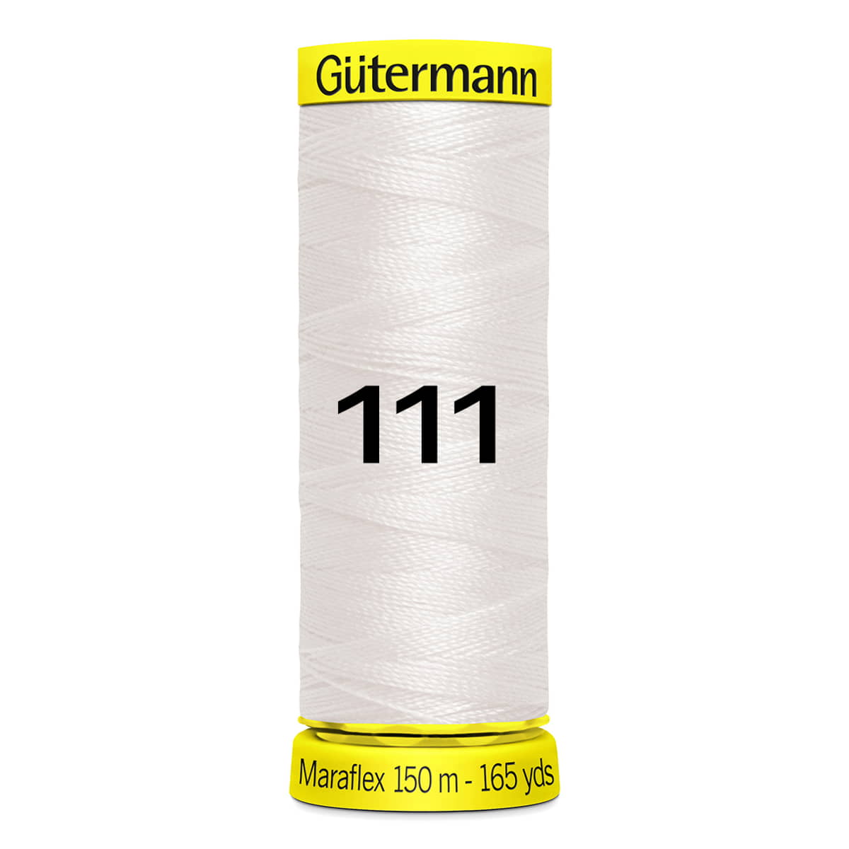 Gütermann MaraFlex 150m - 111 ivoor Elastisch naaigaren GUTERMANN - MARAFLEX - 150 - 111 4029394999123, 4029394997587