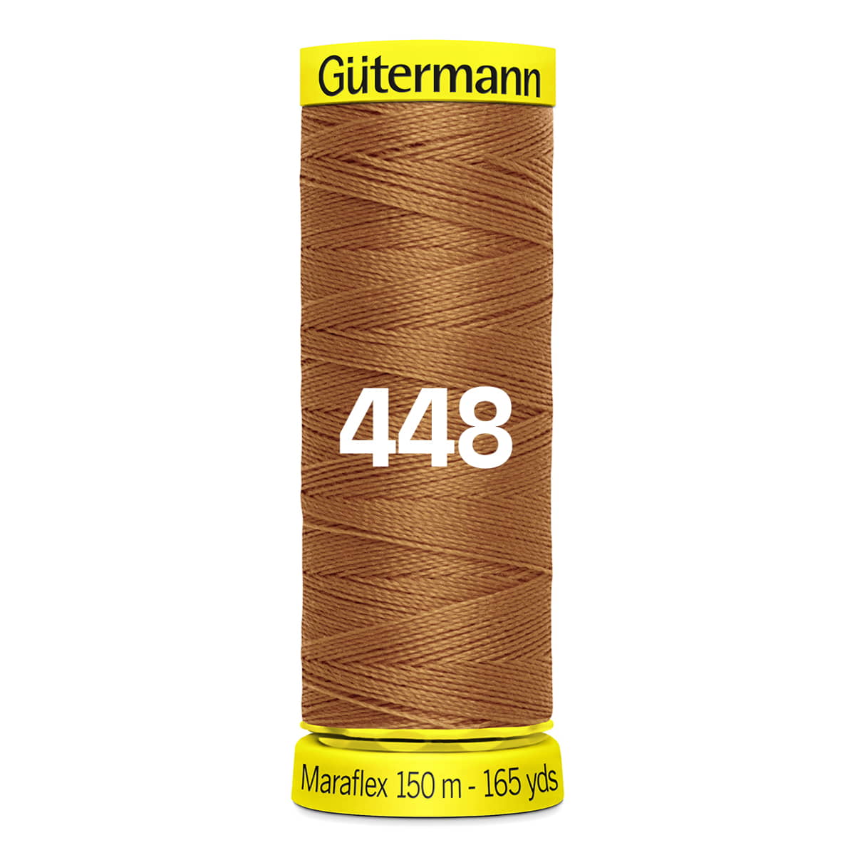 Gütermann MaraFlex 150m - 448 donker brique Elastisch naaigaren GUTERMANN - MARAFLEX - 150 - 448 4029394998652, 4029394997839