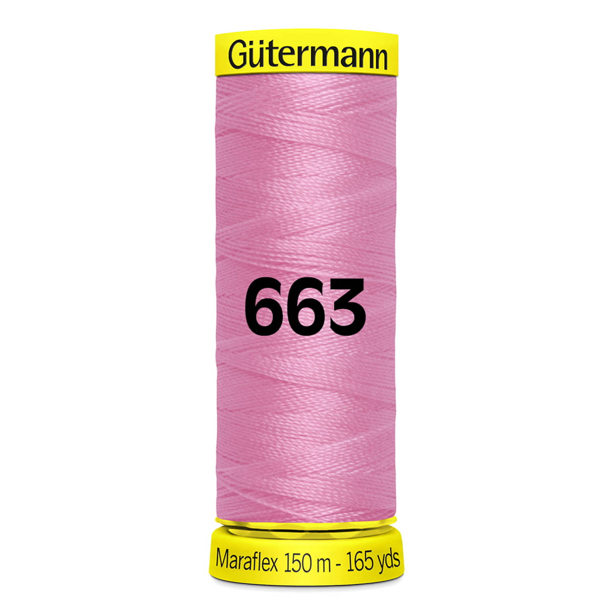 Gütermann MaraFlex 150m | elastisch garen Elastisch naaigaren GM - MARAFLEX - 150 - 663 4029394998515 663 roze