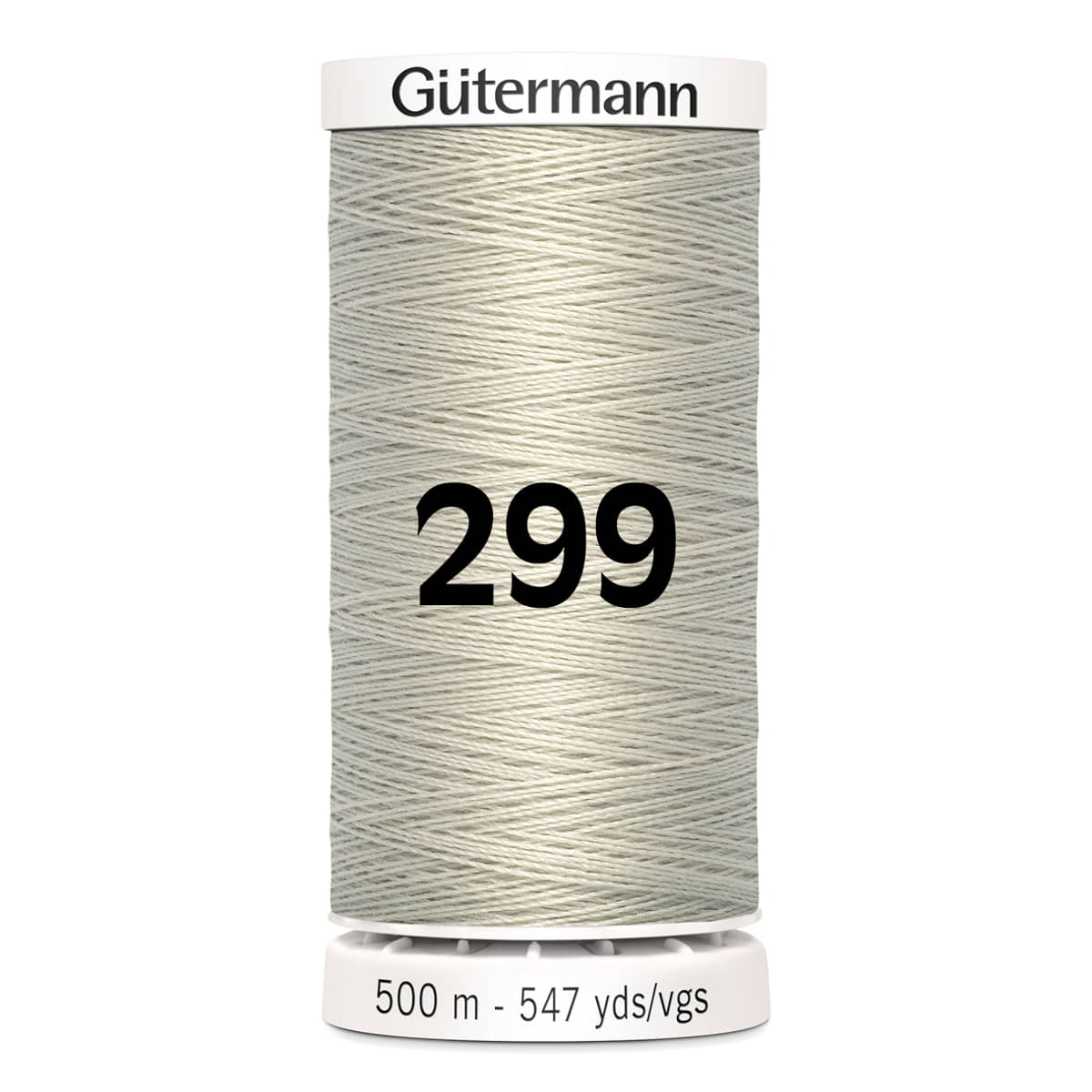 Gutermann naaigaren | 500m | 299 lichtbeige naaigaren GM - 500M - 299 - lichtbeige 4008015051266