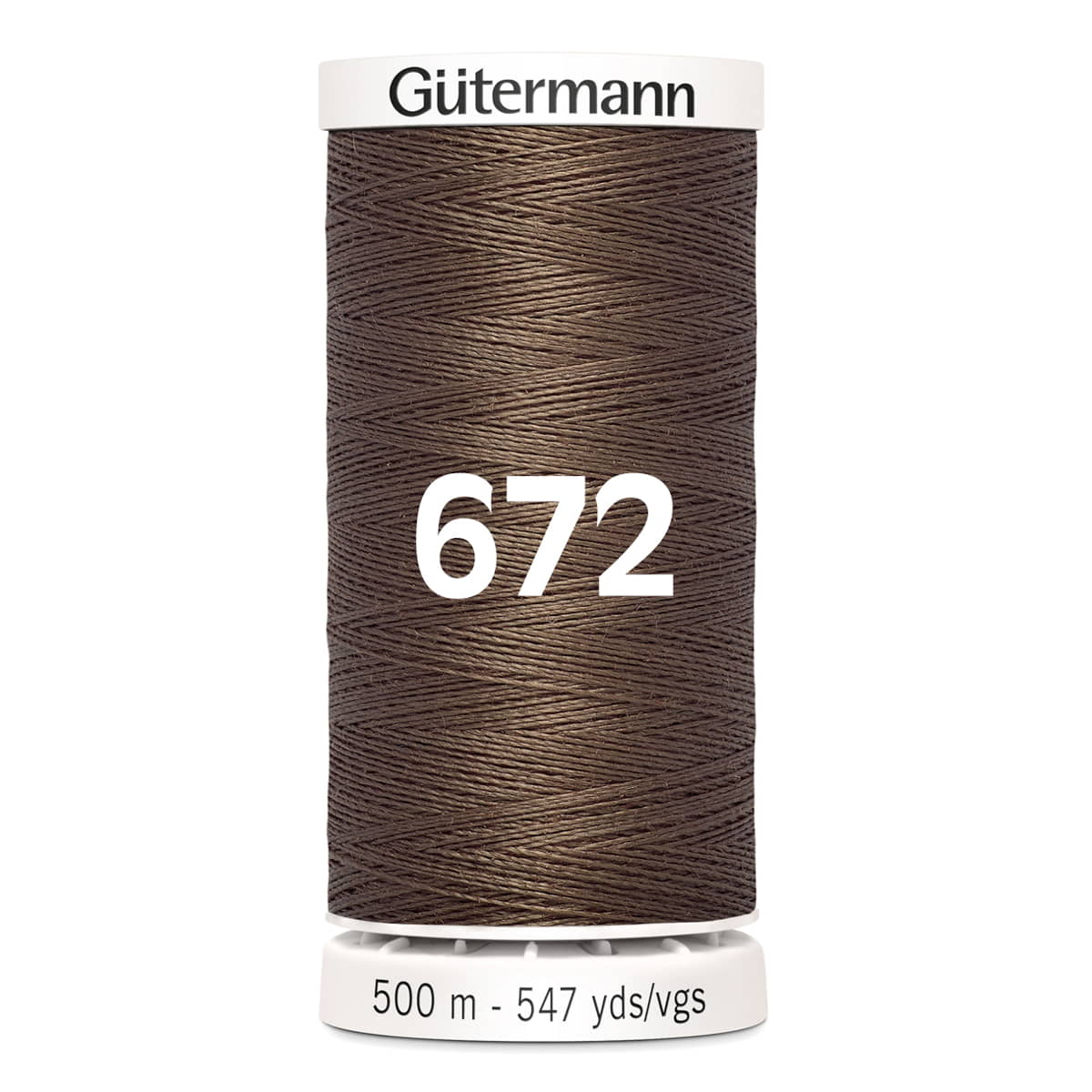 Gutermann naaigaren | 500m | 672 bruin naaigaren GM-500-672-BRUIN 4008015037123