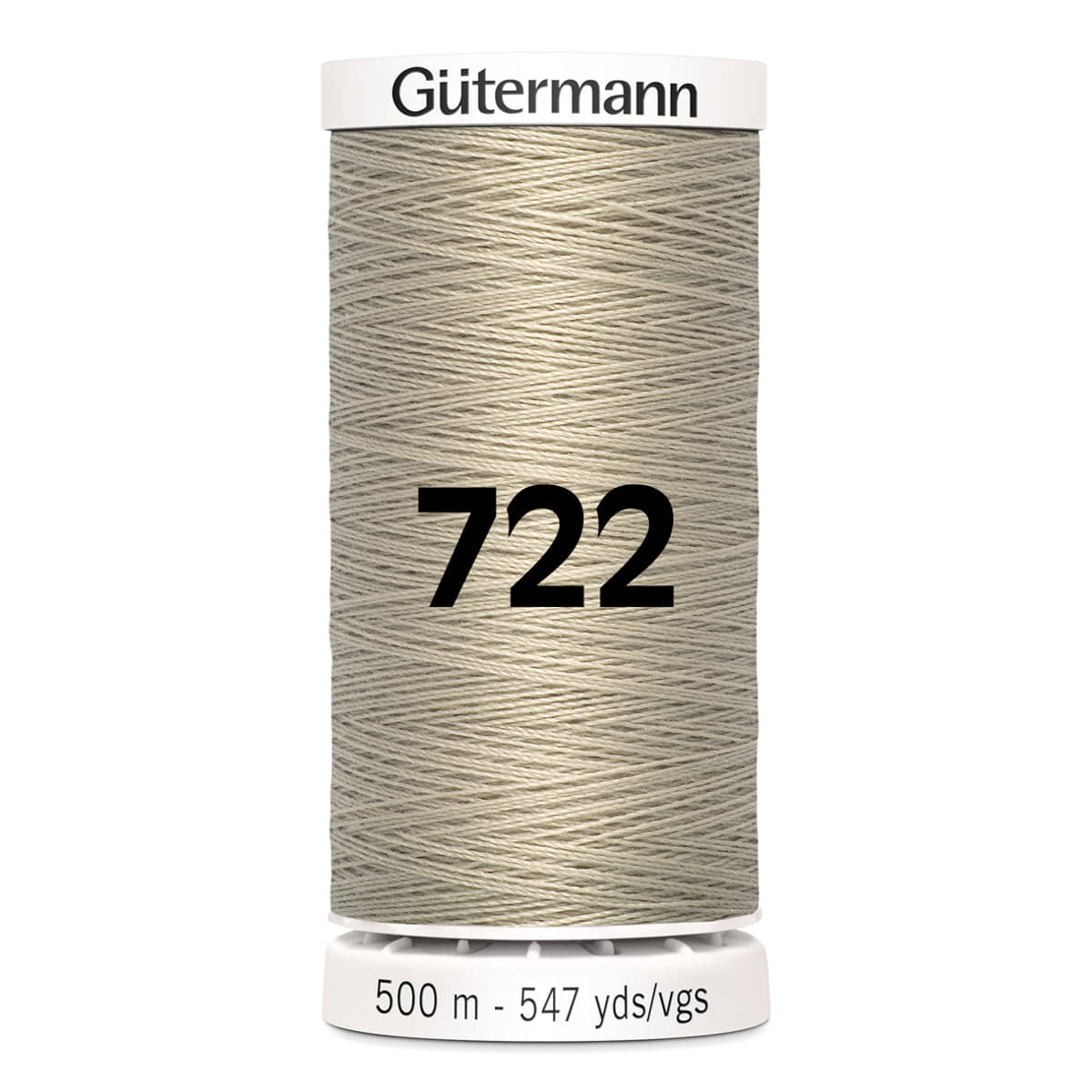 Gutermann naaigaren | 500m | 722 lichtbeige naaigaren GM - 500M - 722 - lichtbeige 4008015037246