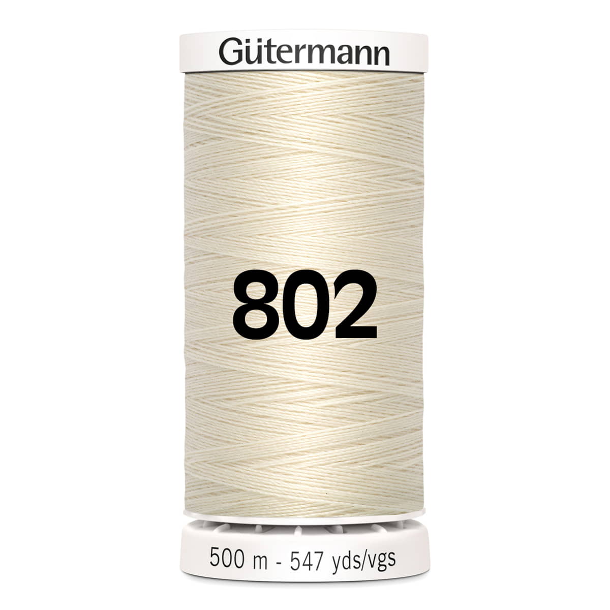 Gutermann naaigaren | 500m | 802 ecru naaigaren GM - 500M - 802 - ecru 4008015037345