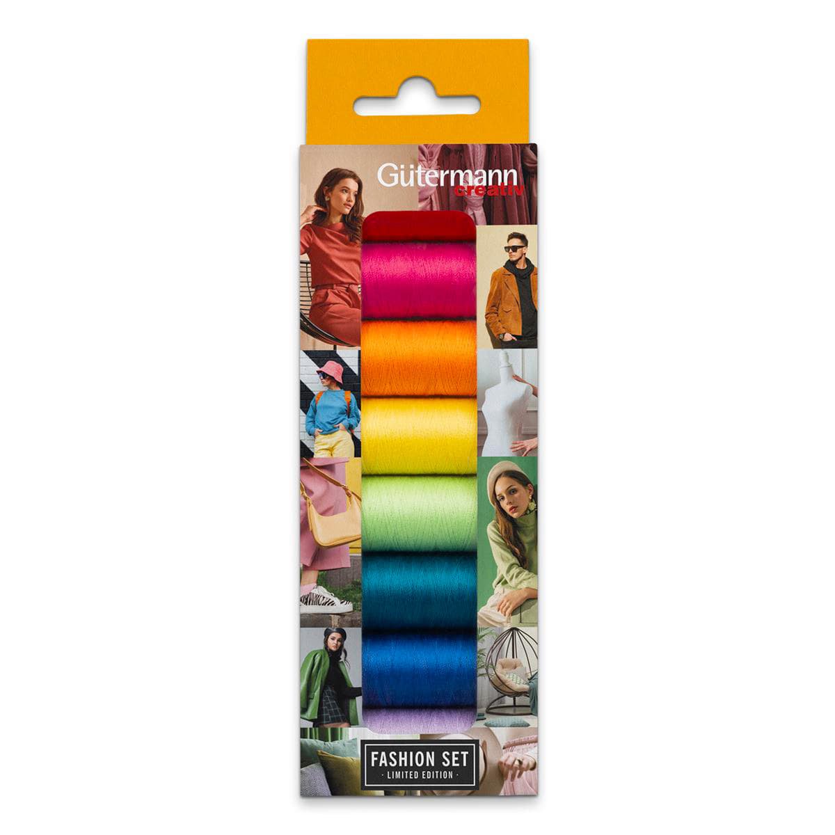 Gütermann naaigaren set 8 x 100m | Fashion limited edition naaigaren set GUTERMANN - SET - FASHION - 8X100M - 734030 4068075163774