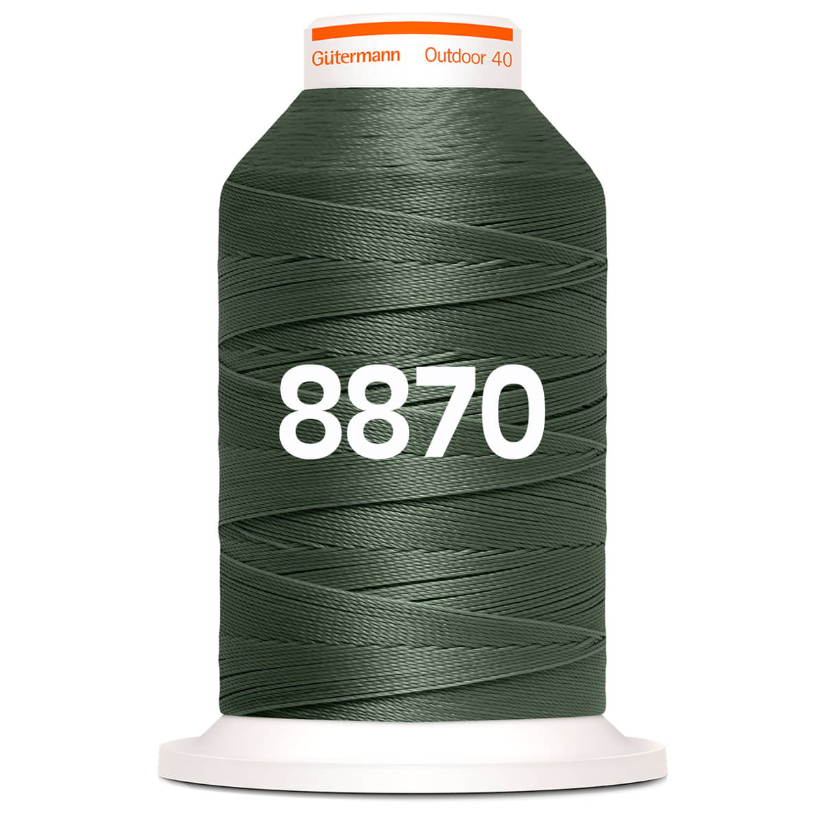 Gutermann Outdoor 400m | 8870 legergroen naaigaren GUT - OUTDOOR - 8870 - LEGERGROEN 4068075073240