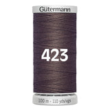 Gutermann super sterk naaigaren | 100m | 423 chocoladebruin