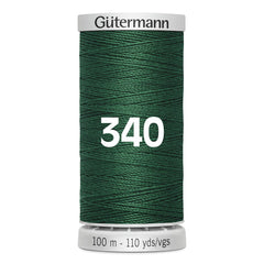 Gutermann donkergroen naaigaren spoel, 100m, kleur 340. GM-100-SS-M782-340 4008015680305