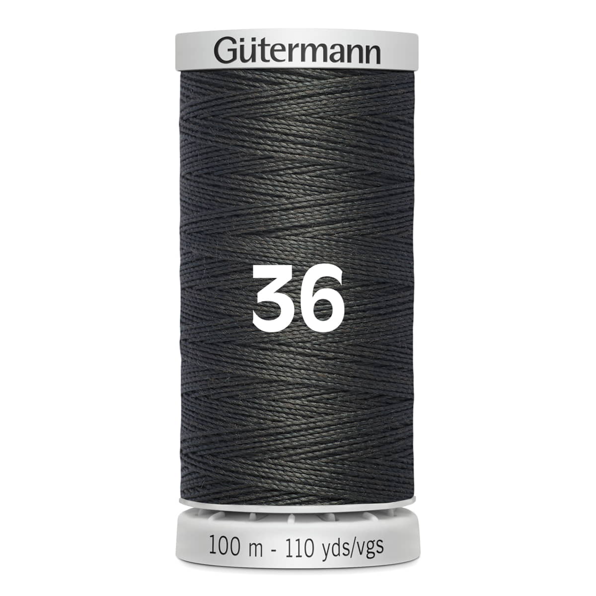 Gutermann super sterk naaigaren | 100m | 36 donker grijs naaigaren GM-100-SS-M782-36 4008015160784