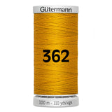 Gutermann super sterk naaigaren | 100m | 362 goudgeel naaigaren GM - 100 - SS - M782 - 362 4008015230029