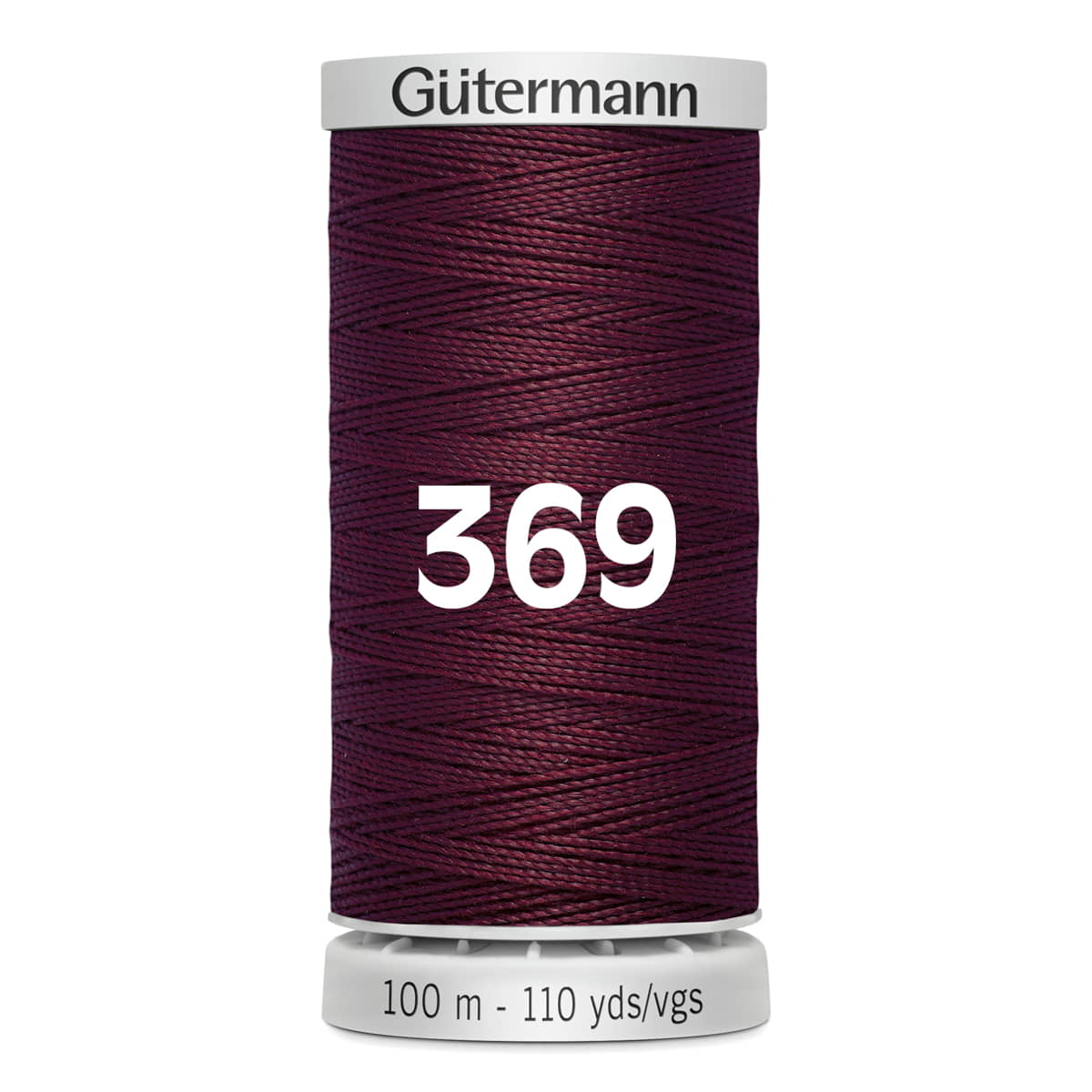 Gutermann super sterk naaigaren | 100m | 369 bordeaux naaigaren GM-100-SS-M782-369 4008015160920