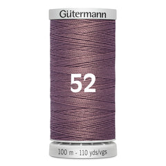 Gutermann naaigaren spoel oud roze, kleur 52, 100m lengte, GM-100-SS-M782-52 4008015416447