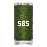 Gutermann super sterk naaigaren | 100m | 585 legergroen naaigaren GM - 100 - SS - M782 - 585 4008015628277