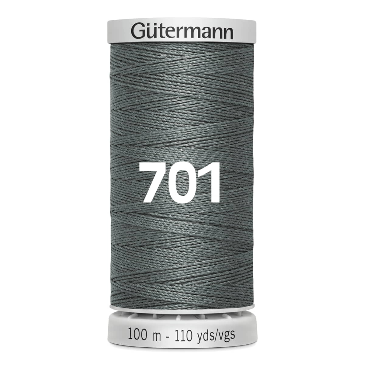 Gutermann super sterk naaigaren | 100m | 701 donkergrijs naaigaren GM-100-SS-M782-701 4008015416607