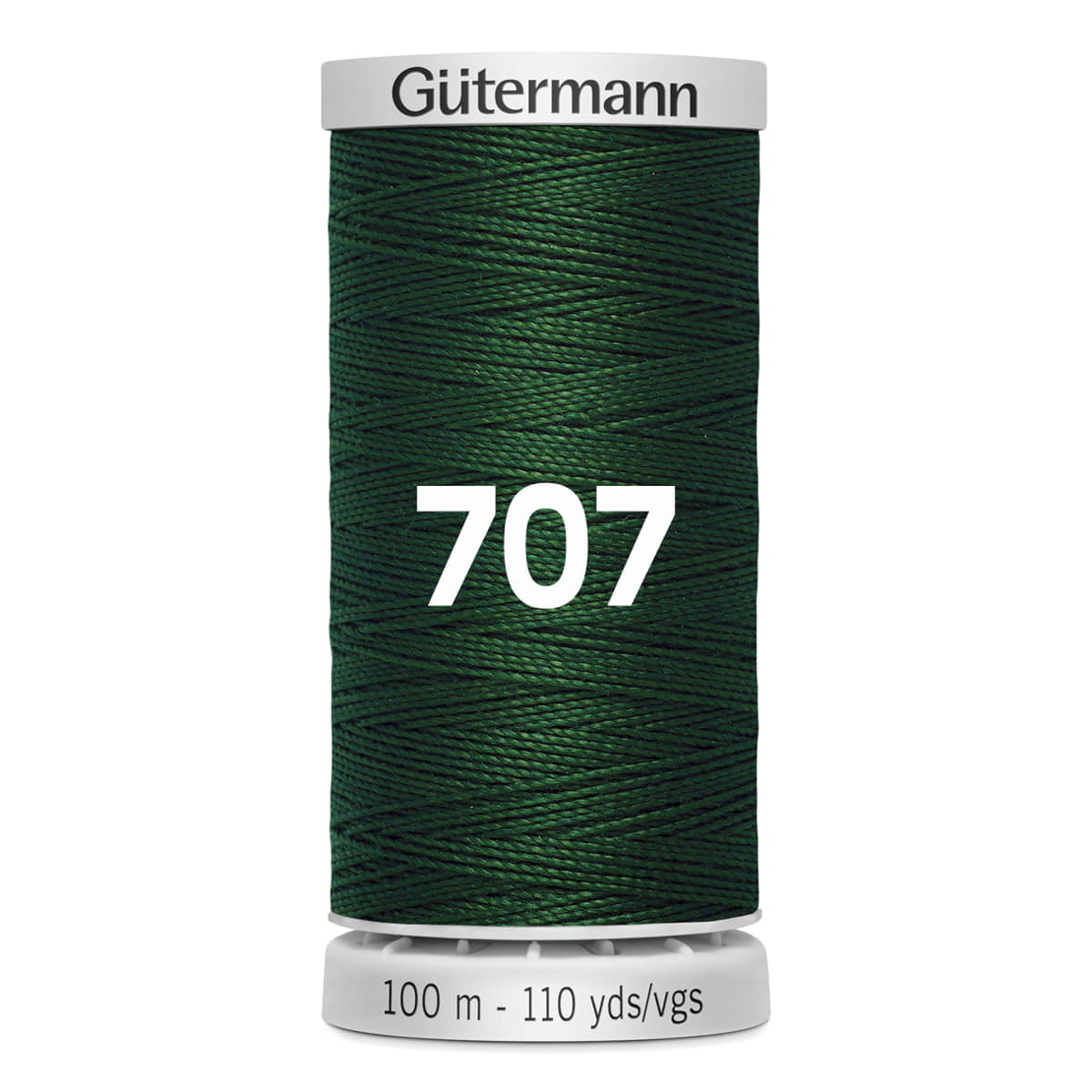 Gutermann super sterk naaigaren | 100m | 707 diep donkergroen naaigaren GM - 100 - SS - M782 - 707 4008015680329